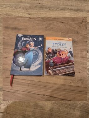 ✨ Disney Frozen Book Bundle - Hardcover Storybook + Chapter Book ✨